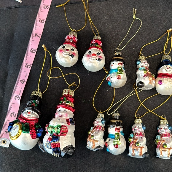 Mercury Glass Snowman
Christmas Ornament bundle ( 11 ) - Picture 4 of 4